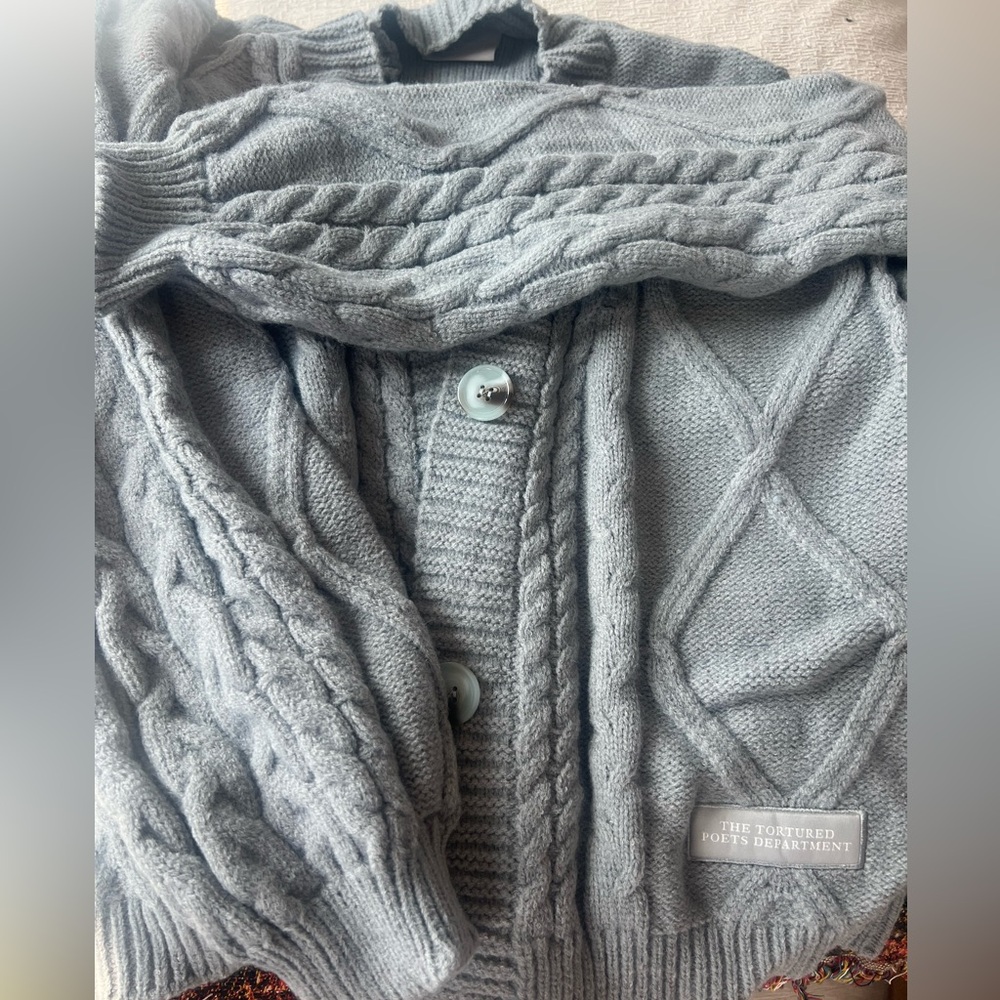 Authentic Taylor Swift TTPD Cardigan - XL/2XL